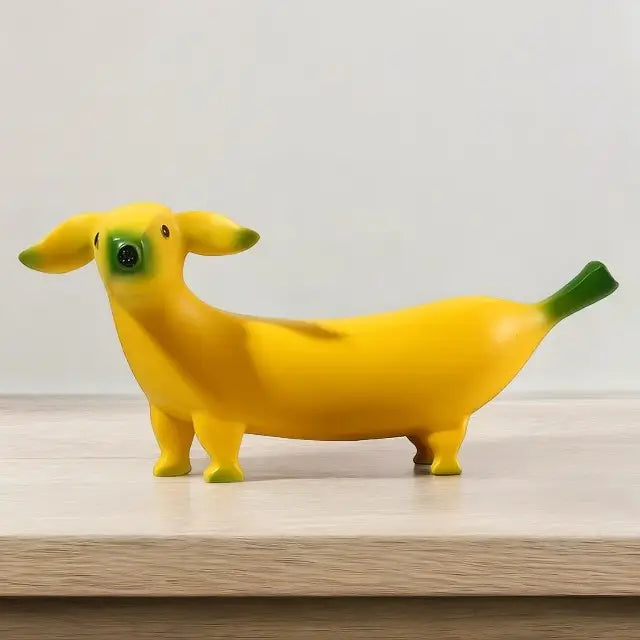 Creative Banana Dachshund ornament