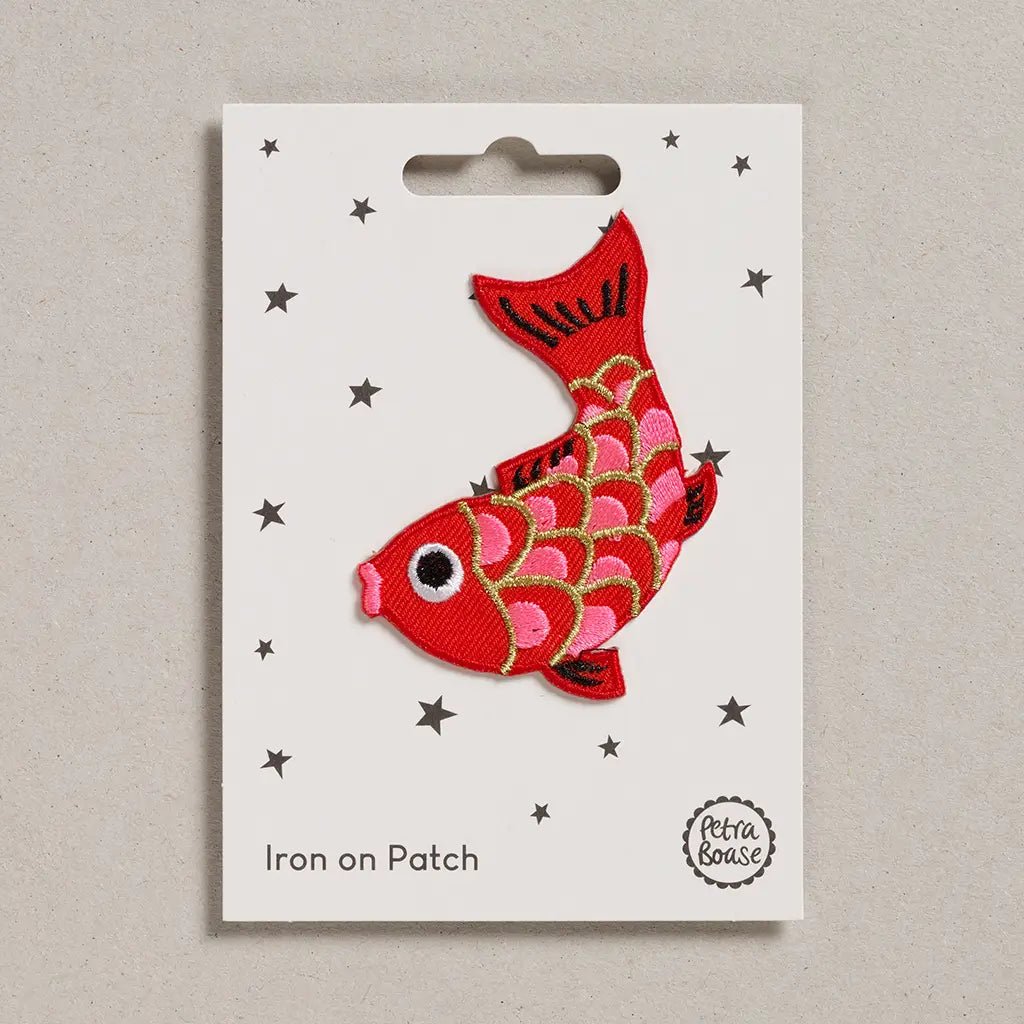 Iron on patch - Koi Fish-Fun-Little Fish Co.