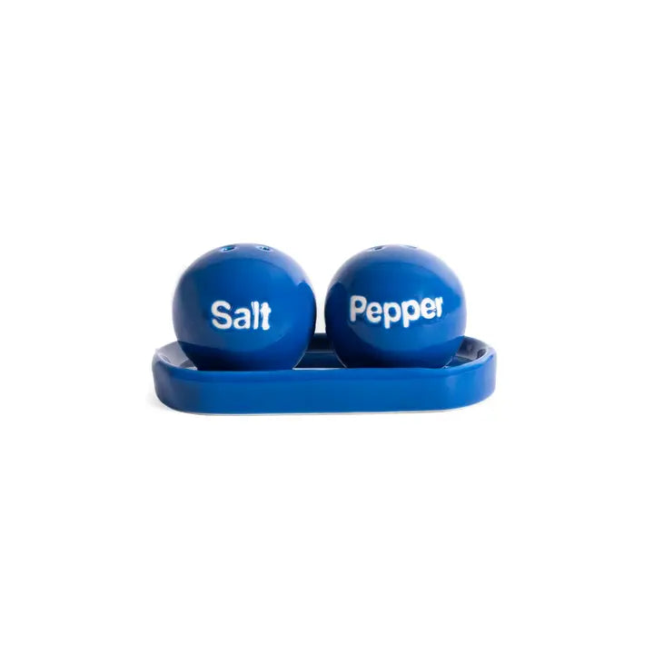 Ping Pong Salt and Pepper Set Blue