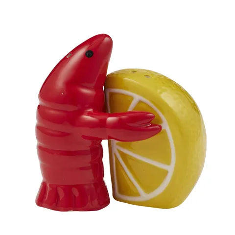 Prawn and Lemon Ceramic S+ P set