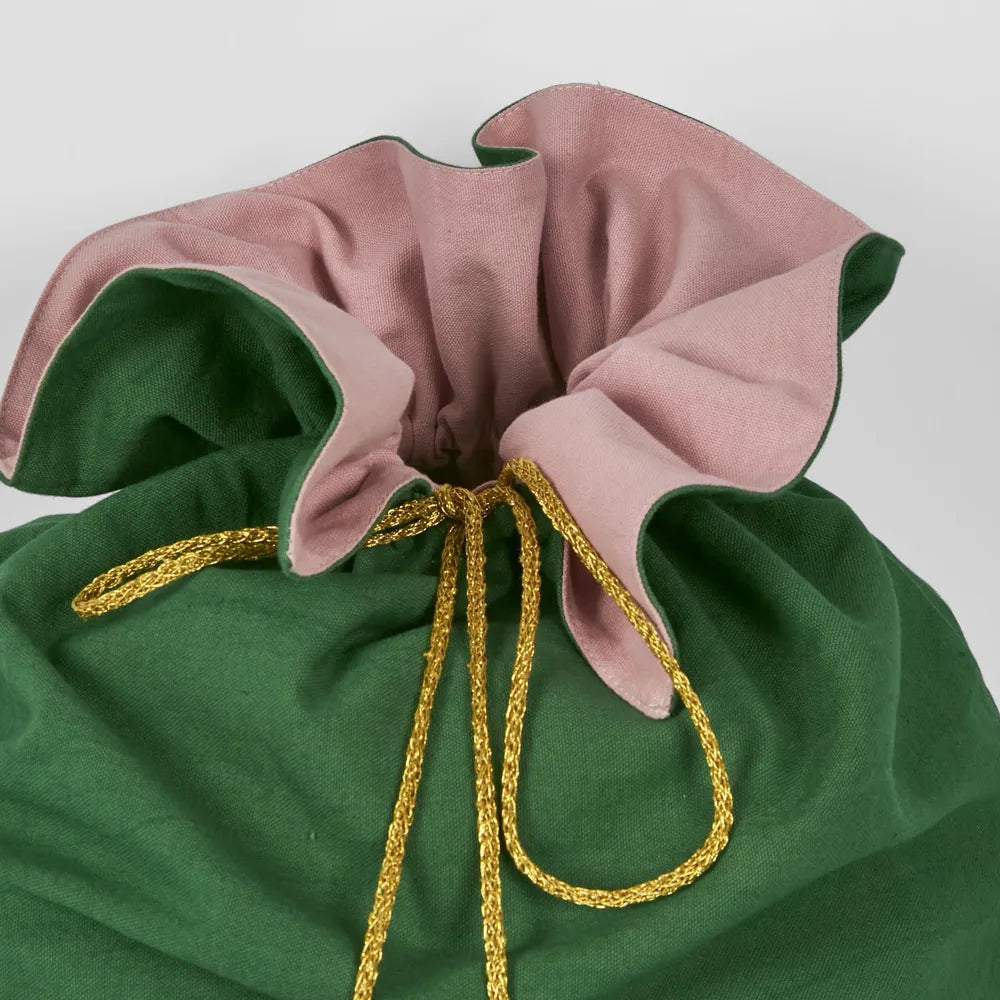 Green and Pink reversable sack-Little Fish Co.