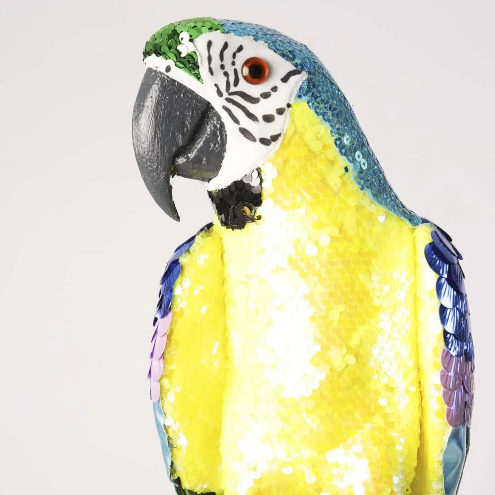 Azure Yellow Belly Parrot Large-Top 30 Christmas-Little Fish Co.