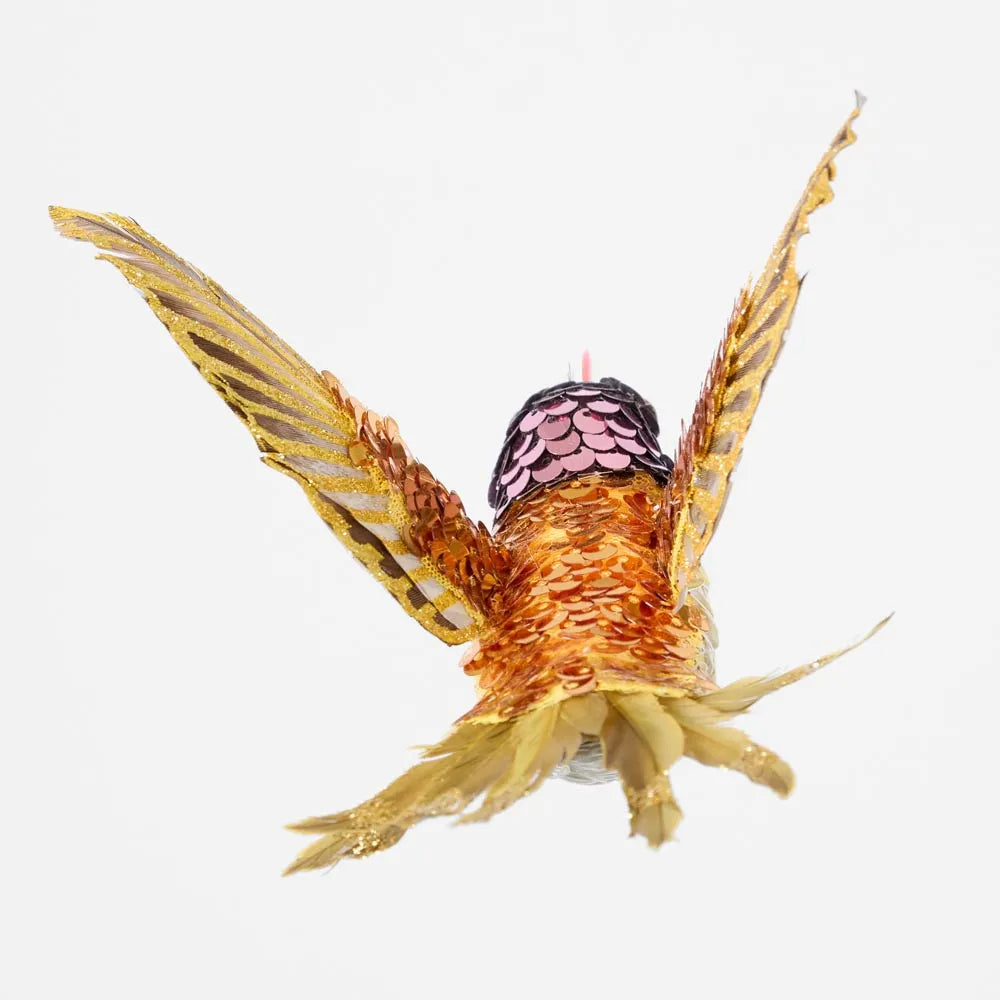 Conti Sequin Hummingbird Tree Decoration-Top 30 Christmas-Little Fish Co.