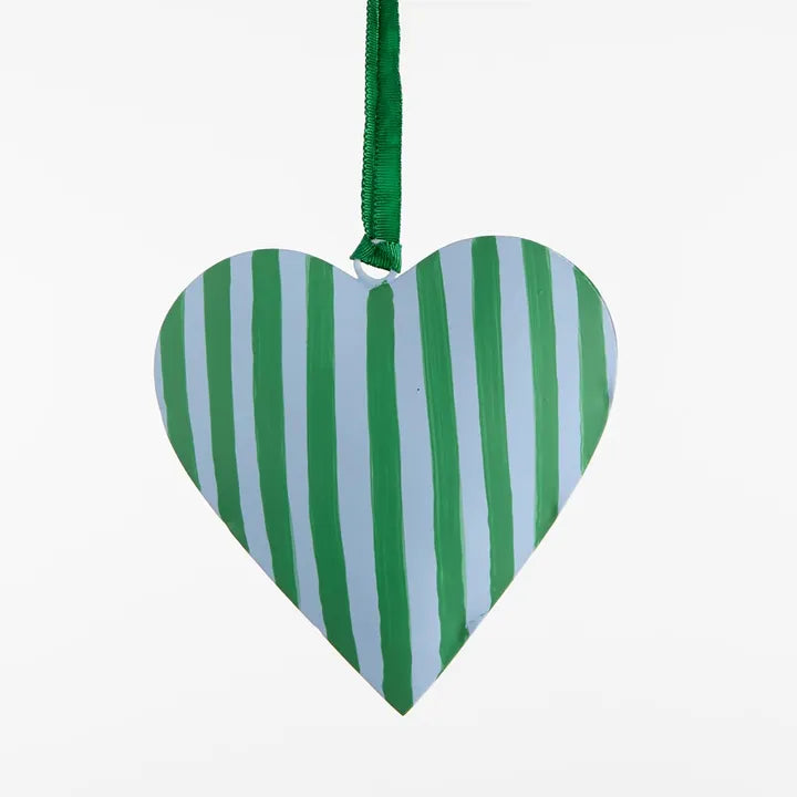 La Dolce Vita Heart Tree Decoration Small Green-Top 30 Christmas-Little Fish Co.