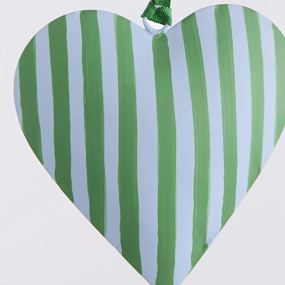 La Dolce Vita Heart Tree Decoration Small Green-Top 30 Christmas-Little Fish Co.