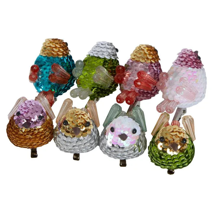 Light Sweetie Birds Box of 8-Top 30 Christmas-Little Fish Co.