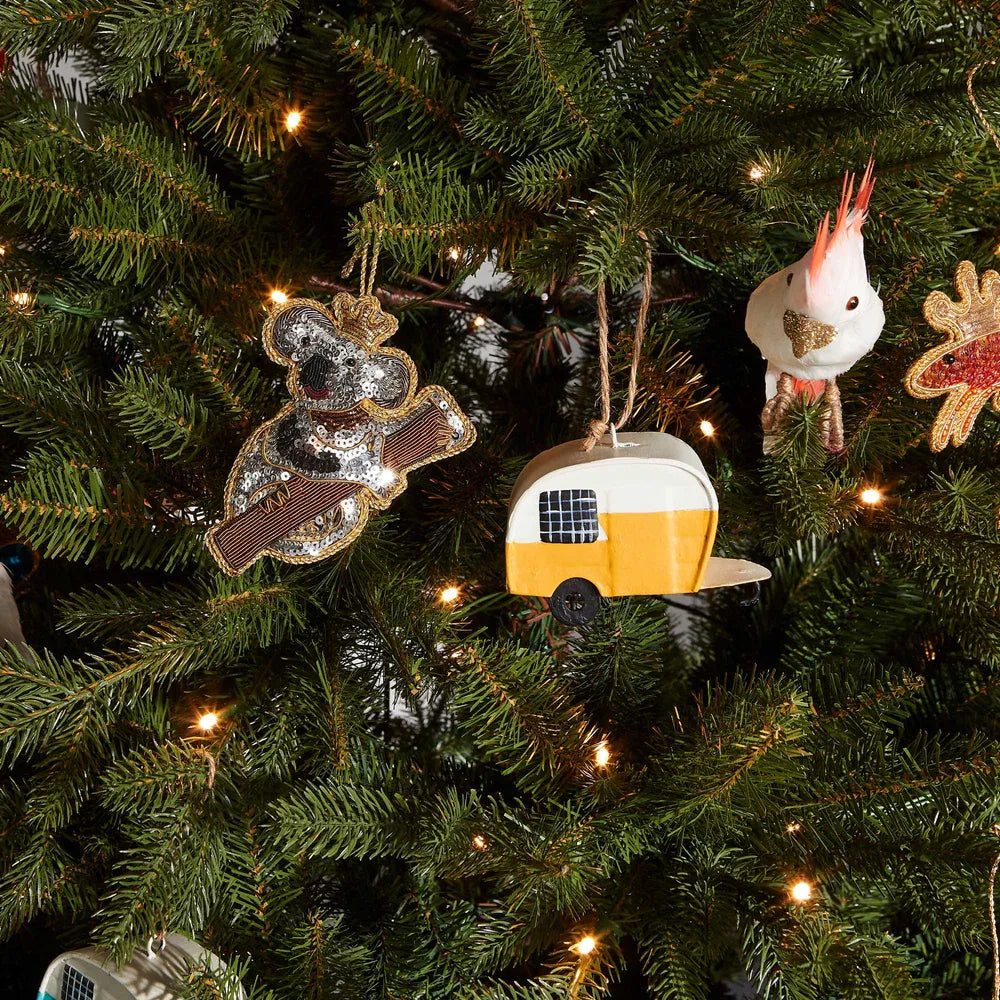 Koala sequin tree decoration-Little Fish Co.