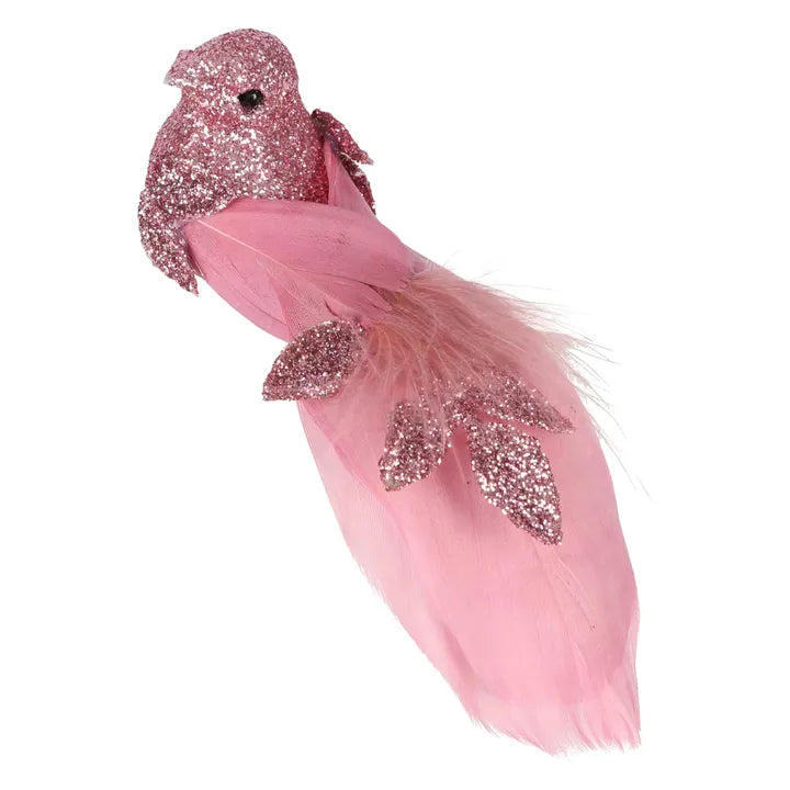 Gumm clip on bird pink-Top 30 Christmas-Little Fish Co.