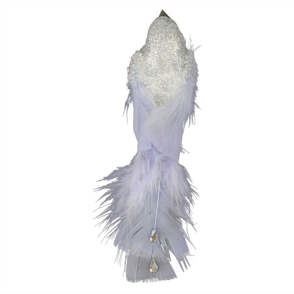 Pix clip on bird Lavender-Top 30 Christmas-Little Fish Co.