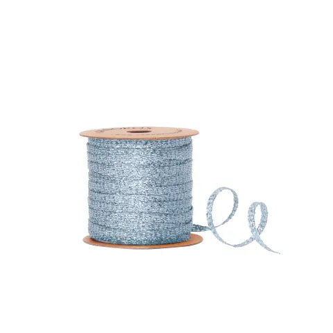 Lumi Ribbon French Blue - 20m x 3mm-Top 30 Christmas-Little Fish Co.