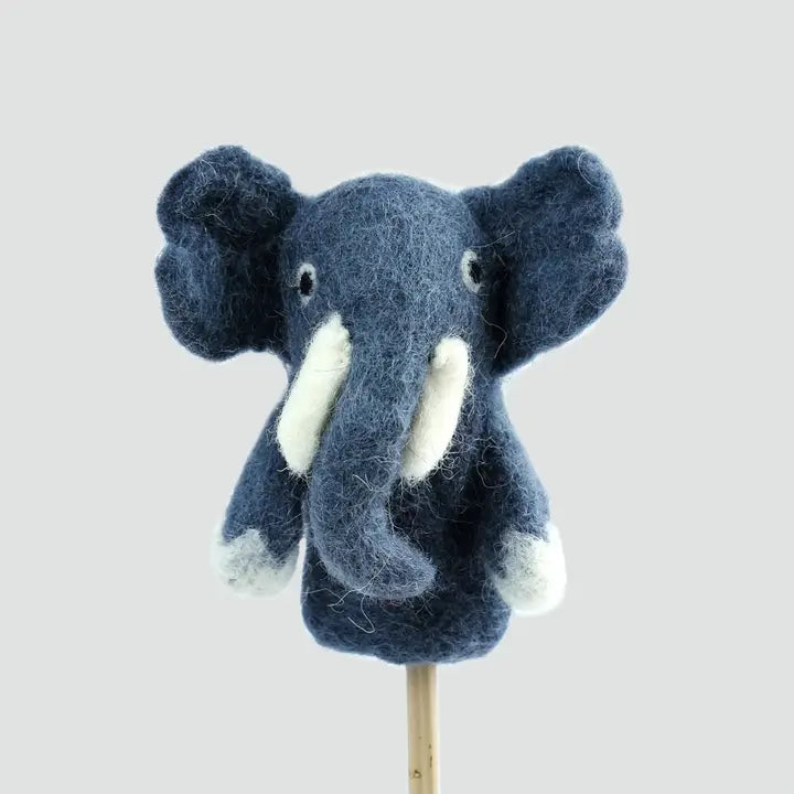 Elephant Finger Puppet-Little Fish Co.