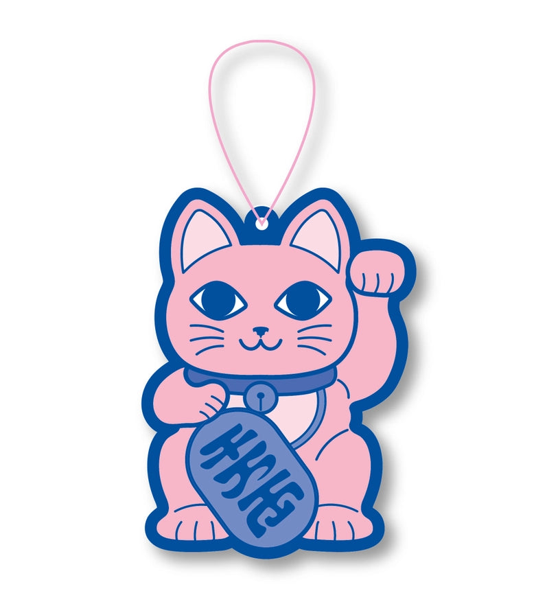 Maneki Neko Lucky Cat Air Freshener-Top 30 Stationary-Little Fish Co.