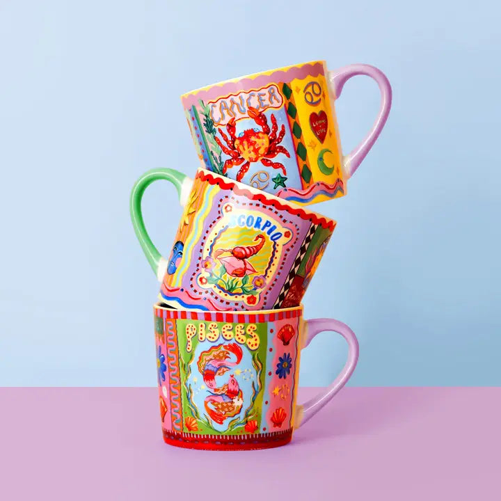 Scorpio Zodiac Mug-Little Fish Co.