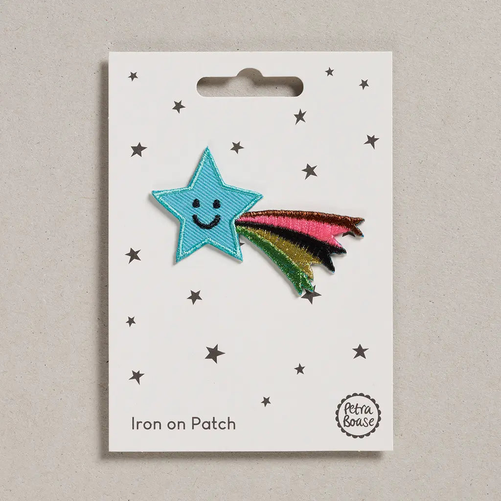 Iron on patch - Shooting Star-Fun-Little Fish Co.