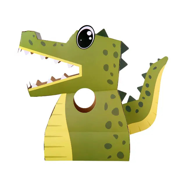 3d Cardboard Crocodile Costume-New Arrivals 2025-Little Fish Co.