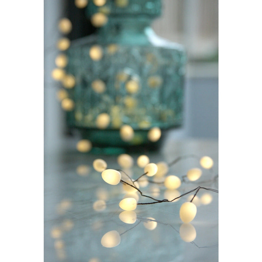 Teardrop fairy lights - 8ft string with 60 LEDS-Little Fish Co.