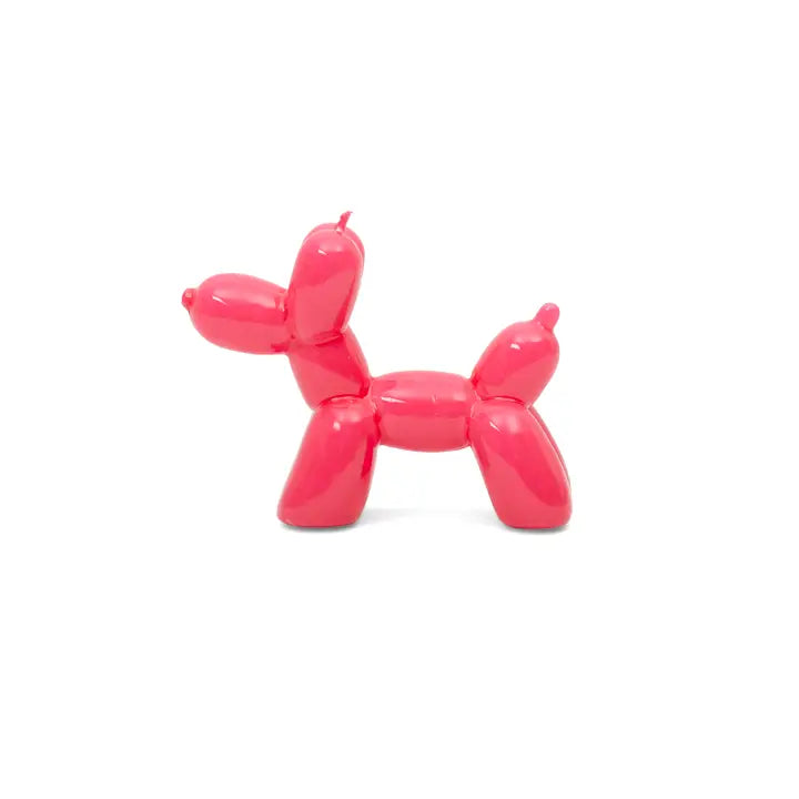 Magenta Balloon dog Candle-Top 30 Party-Little Fish Co.