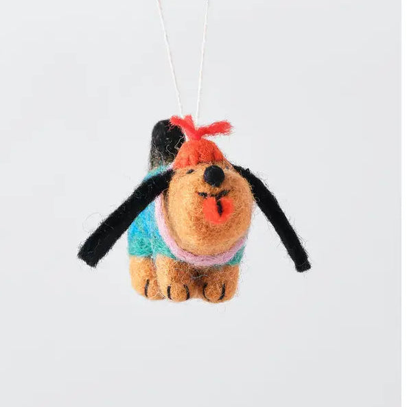 Wrap Magazine hanging felt Ornaments - various styles-Top 30 Christmas-Little Fish Co.