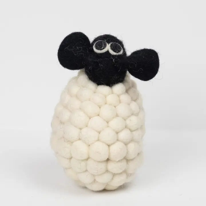 Felt White Sheep-Little Fish Co.