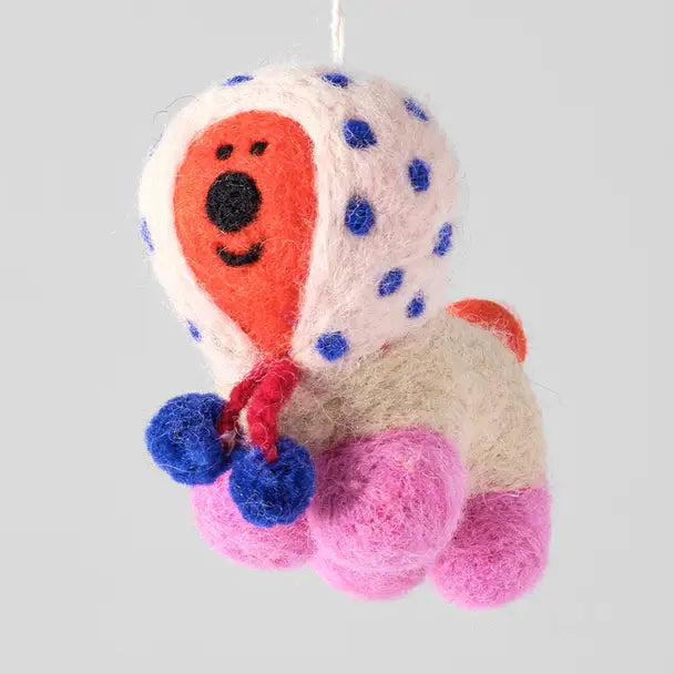 Wrap Magazine hanging felt Ornaments - various styles-Top 30 Christmas-Little Fish Co.