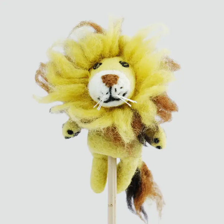 Lion Finger Puppet-Little Fish Co.