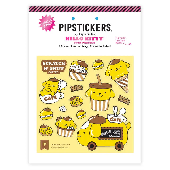 Pompompurin Café Cruiser Scratch 'n Sniff-Little Fish Co.