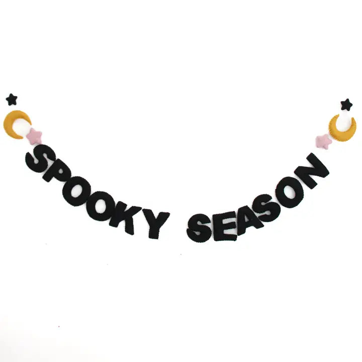 Spooky Season Felt Garland-Little Fish Co.