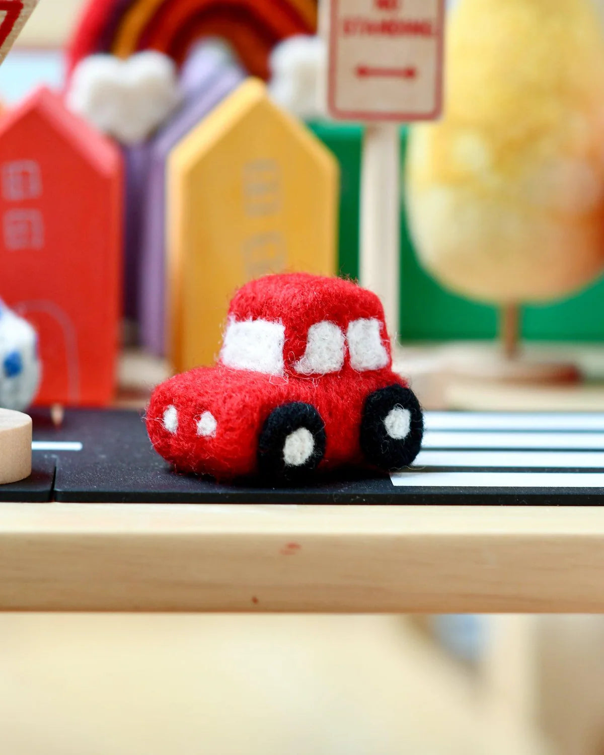 Felt Red Car Toy-Fun-Little Fish Co.