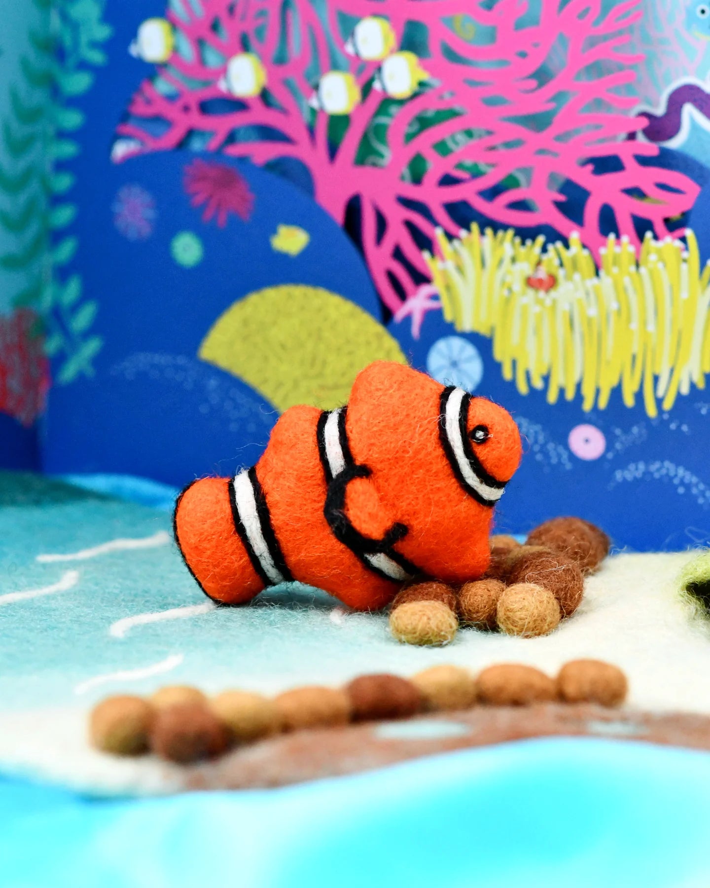 Felt Clown fish - toy-Fun-Little Fish Co.