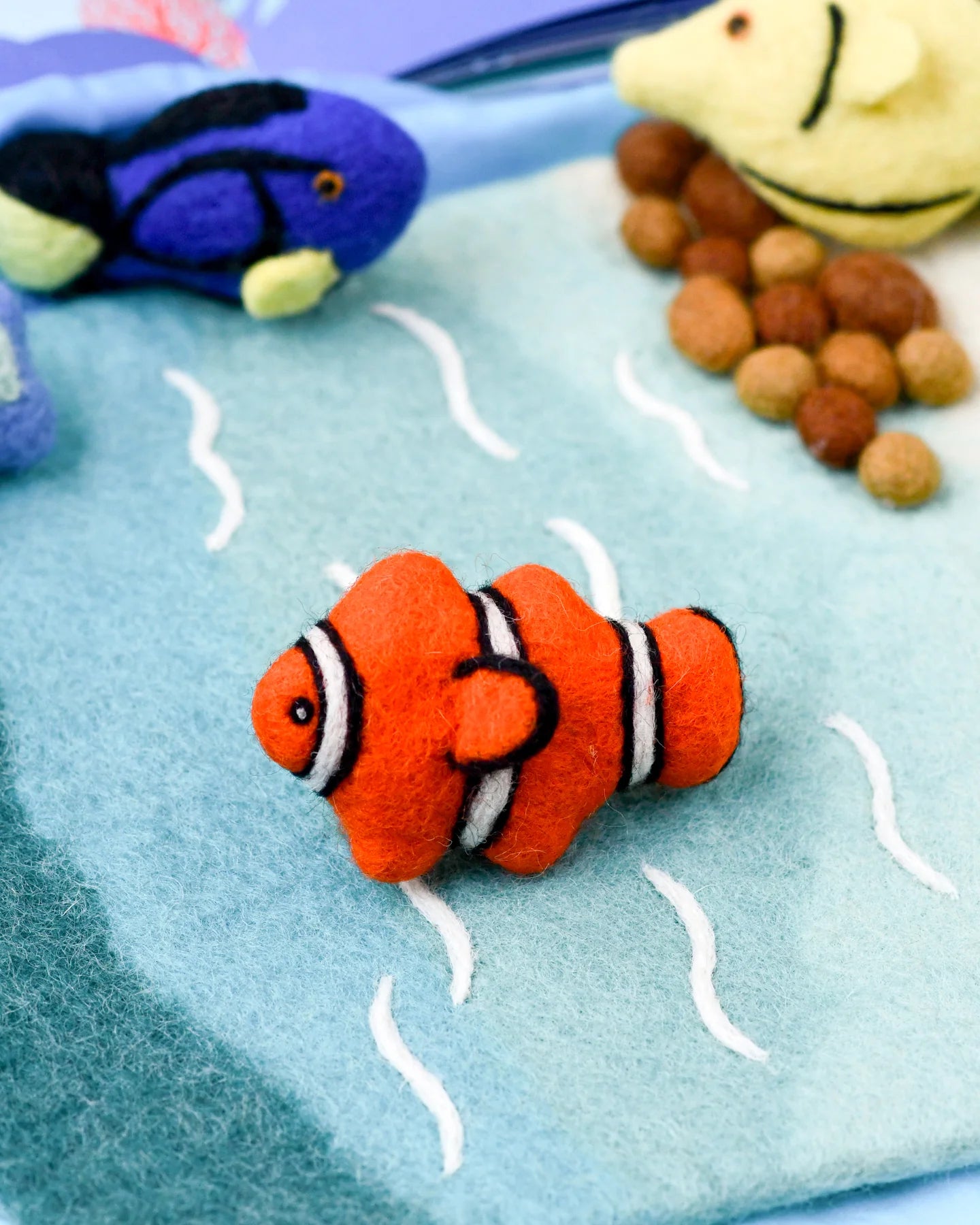 Felt Clown fish - toy-Fun-Little Fish Co.