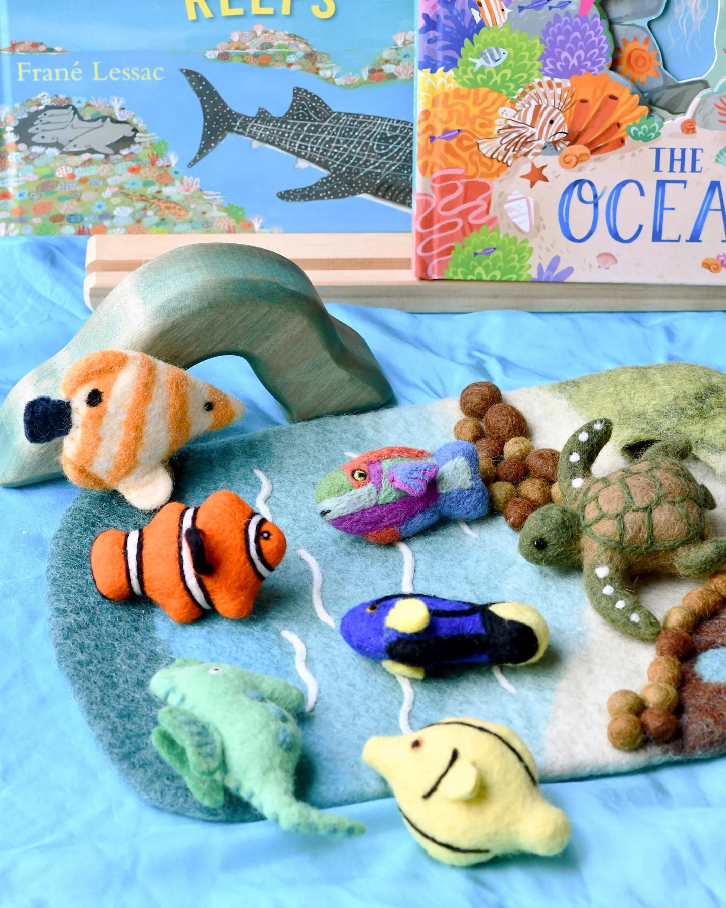 Coral Reef Fish toy Set-Fun-Little Fish Co.