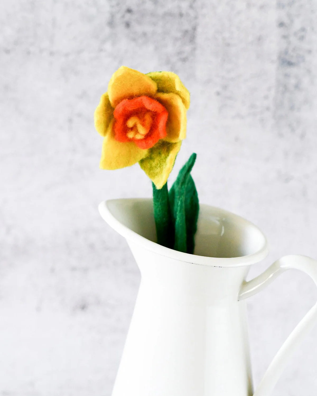 Felt Daffodil Flower-Fun-Little Fish Co.