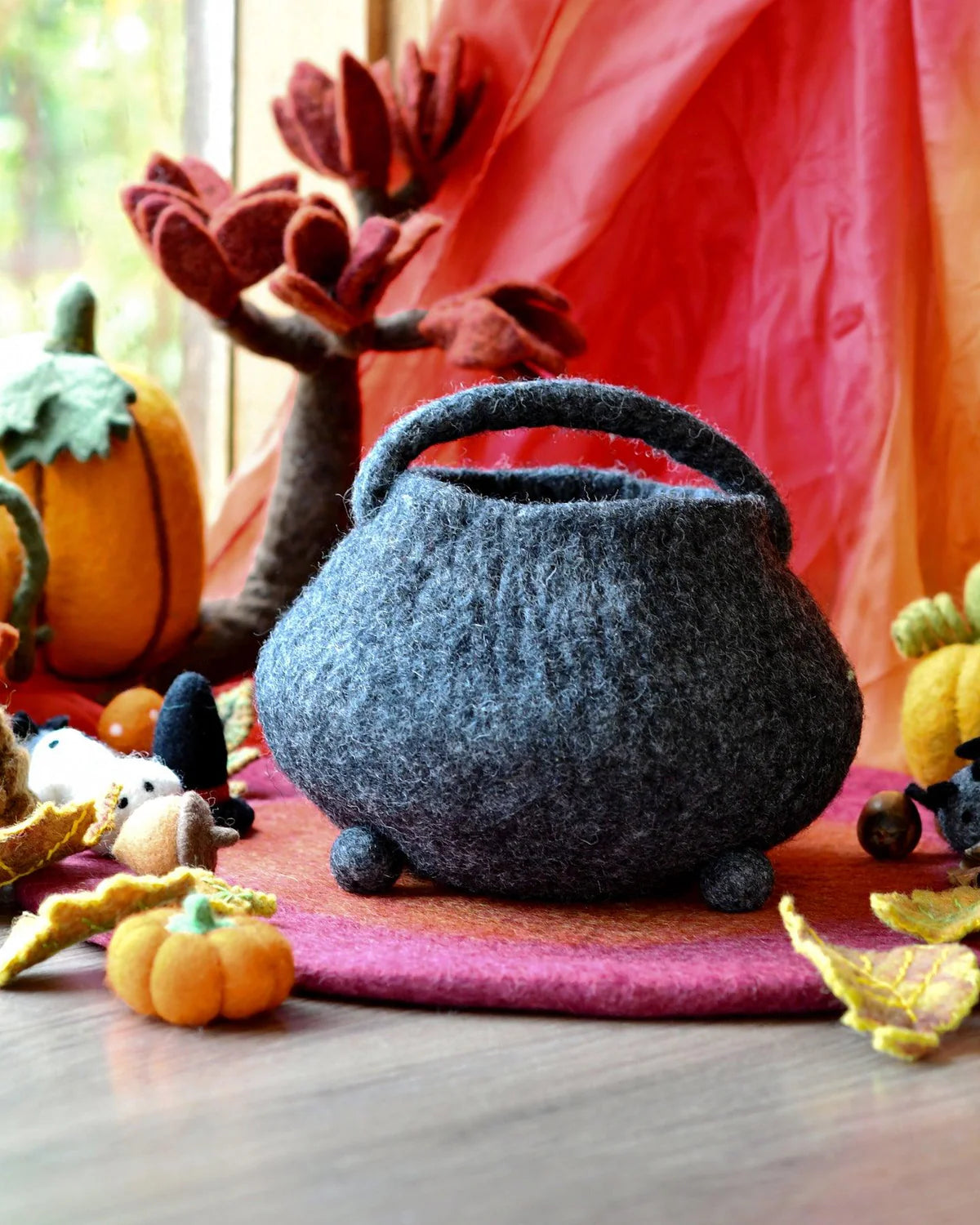 Felt Witches Cauldron Bag-Fun-Little Fish Co.