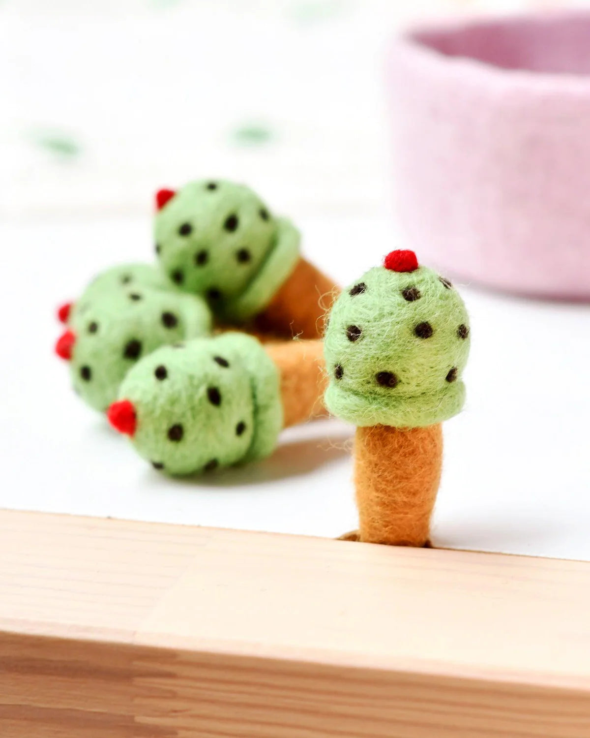 Mini Felt Ice Creams (set of 5) various colours-Fun-Little Fish Co.