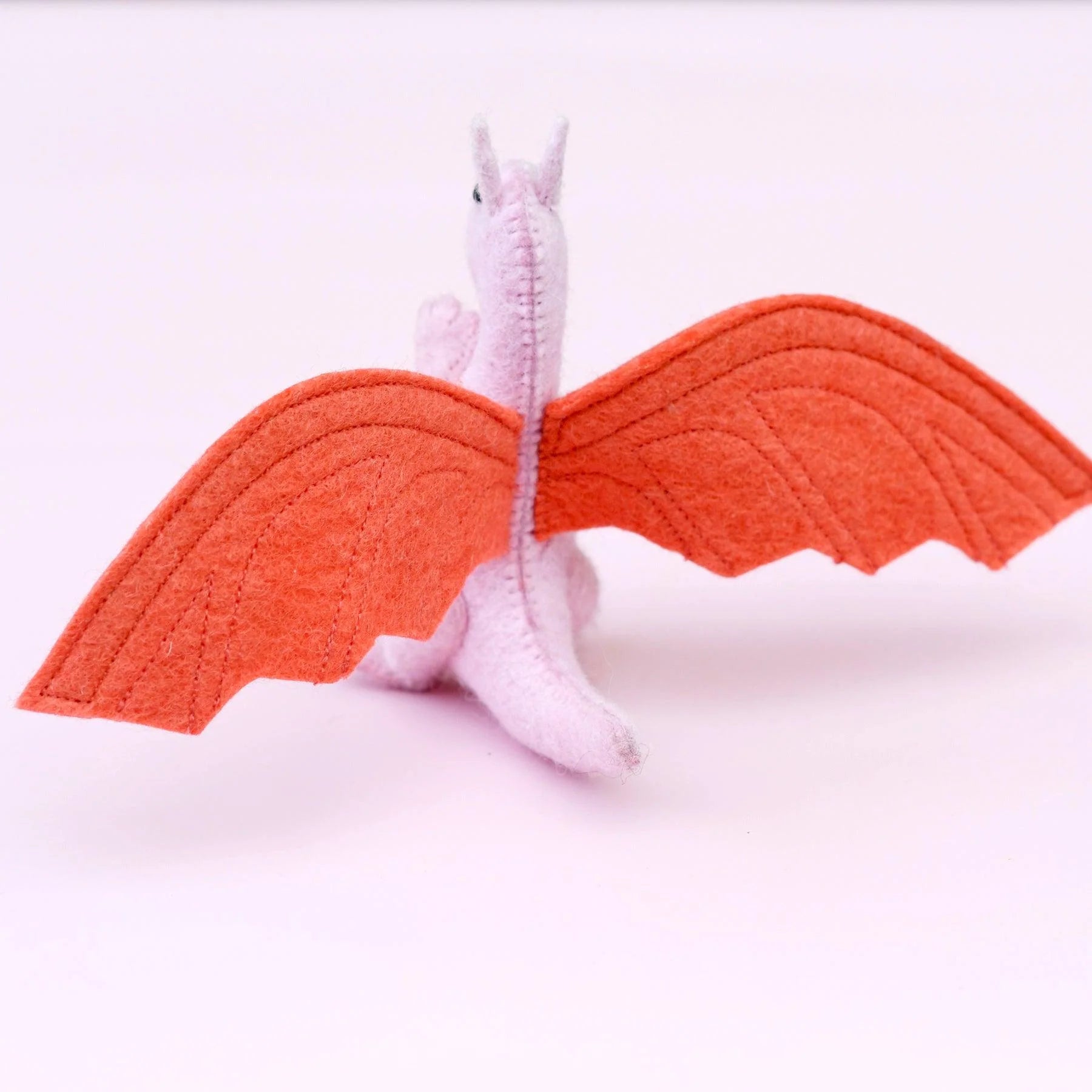 Felt Dragon Toy - Pink-Fun-Little Fish Co.