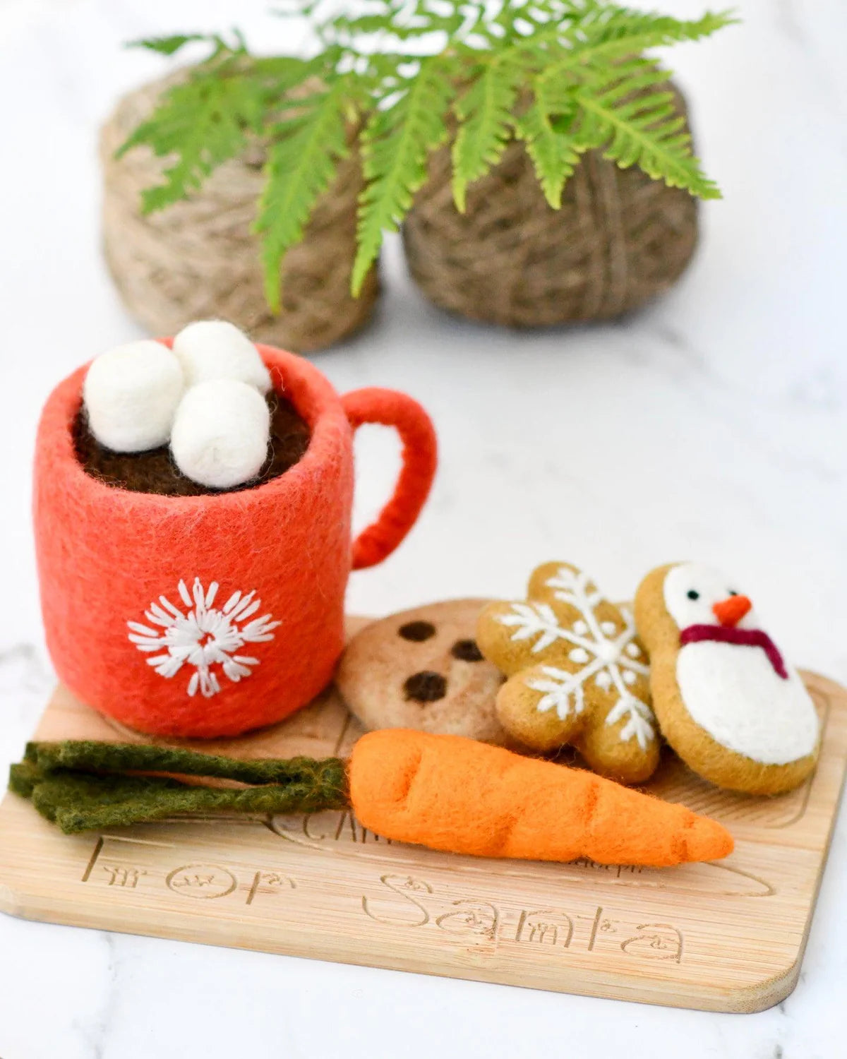 Santa's Snacks with Red Hot Chocolate Cup-Fun-Little Fish Co.