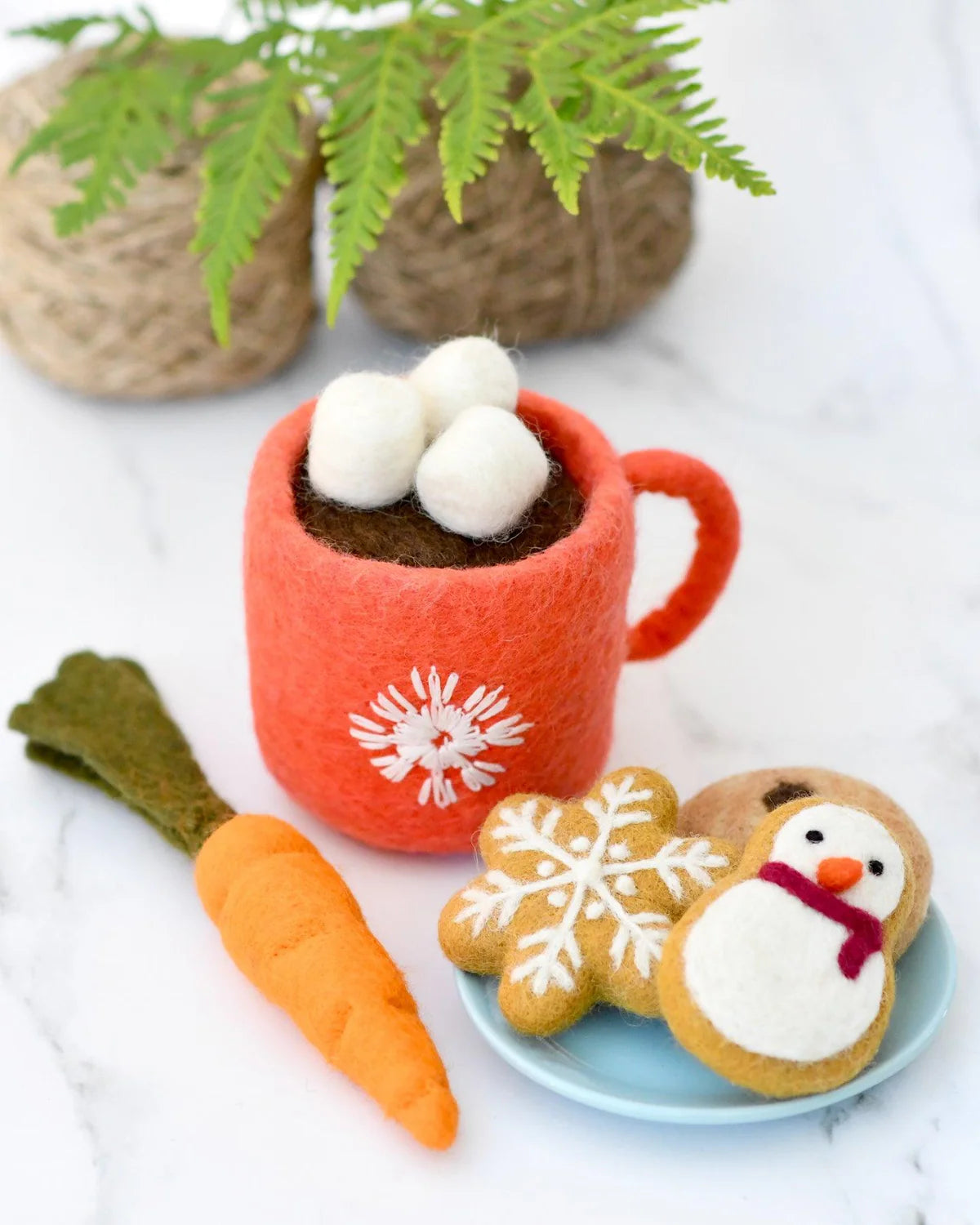 Santa's Snacks with Red Hot Chocolate Cup-Fun-Little Fish Co.