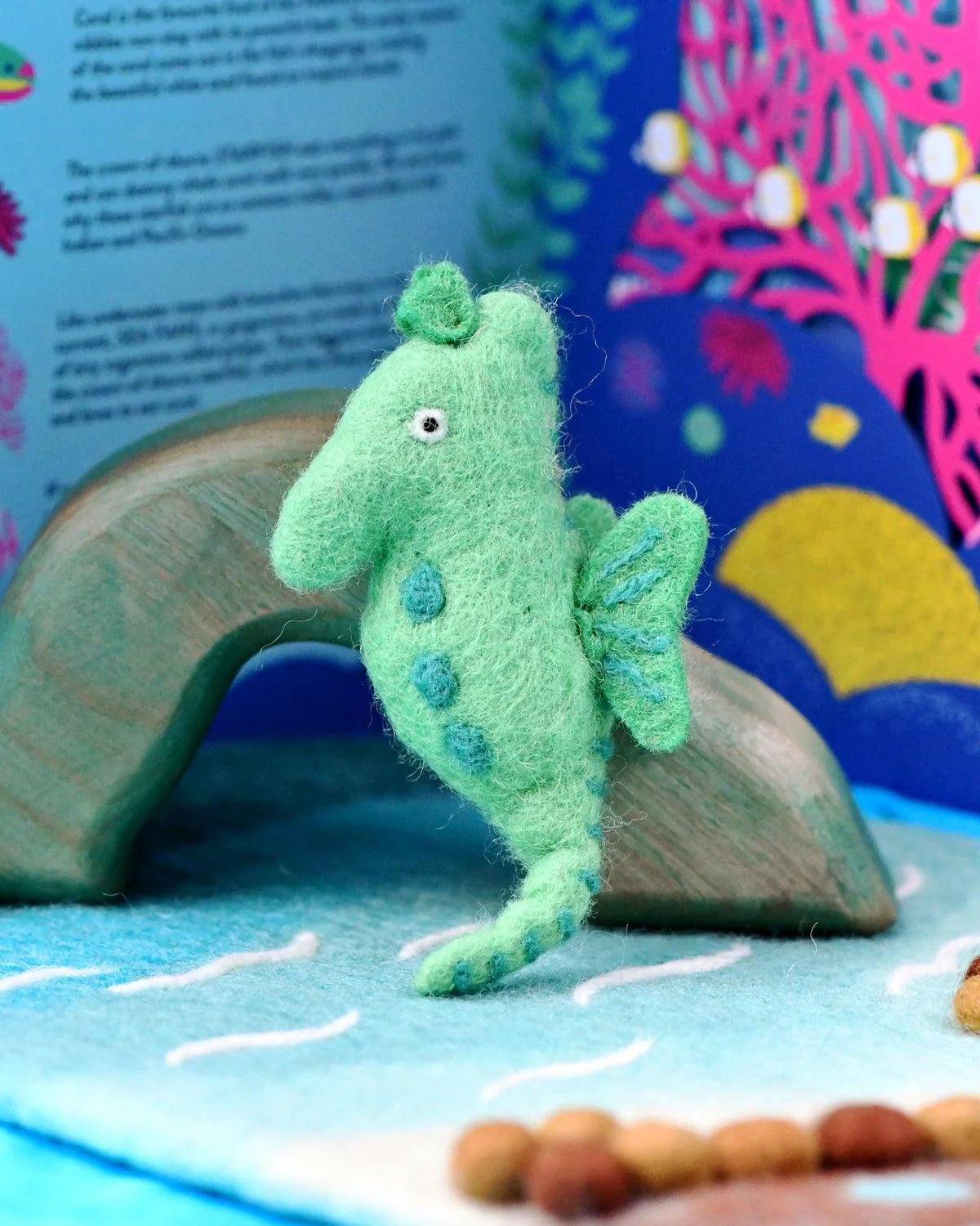 Felt Seahorse (Coral Reef Fish)-Fun-Little Fish Co.