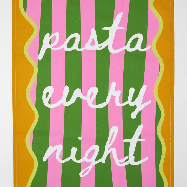 Pasta Every night Tea towel-New Arrivals 2025-Little Fish Co.