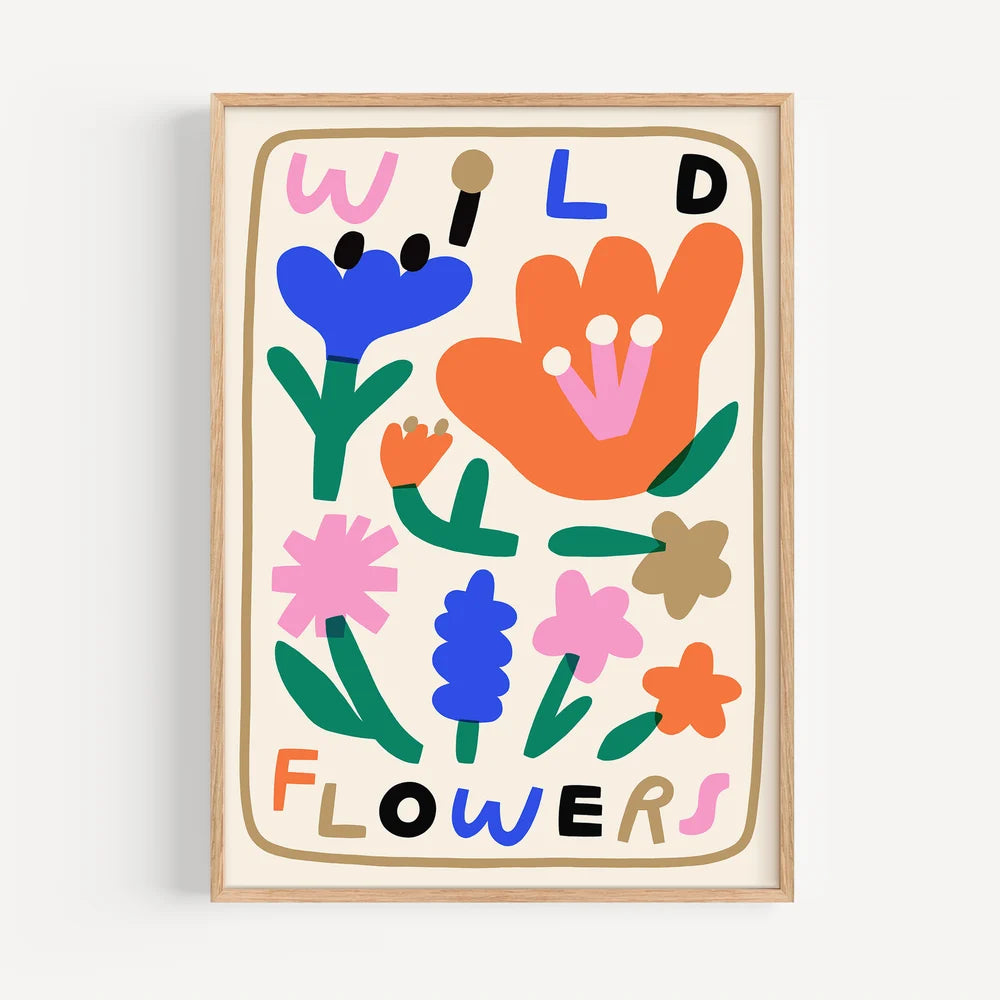 Wild Flowers-Top 30 Art-Little Fish Co.