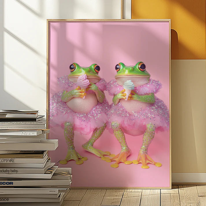 Bestie Frogs Ice-cream-New Arrivals 2025-Little Fish Co.