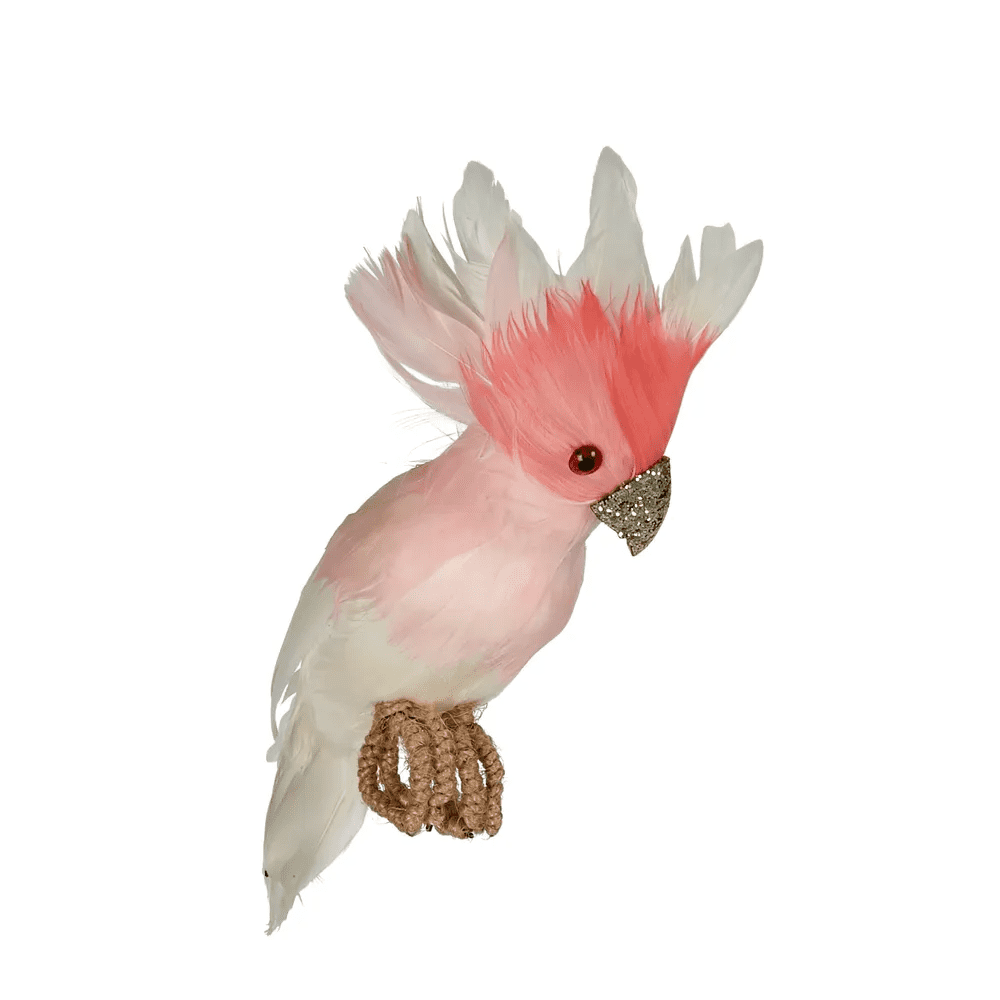 Galah Flying Bird Ornament - Pink-Top 30 Christmas-Little Fish Co.
