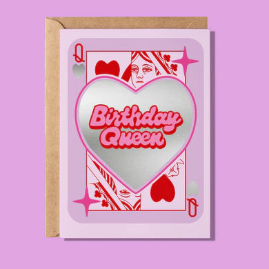 Birthday Queen Greeting Card