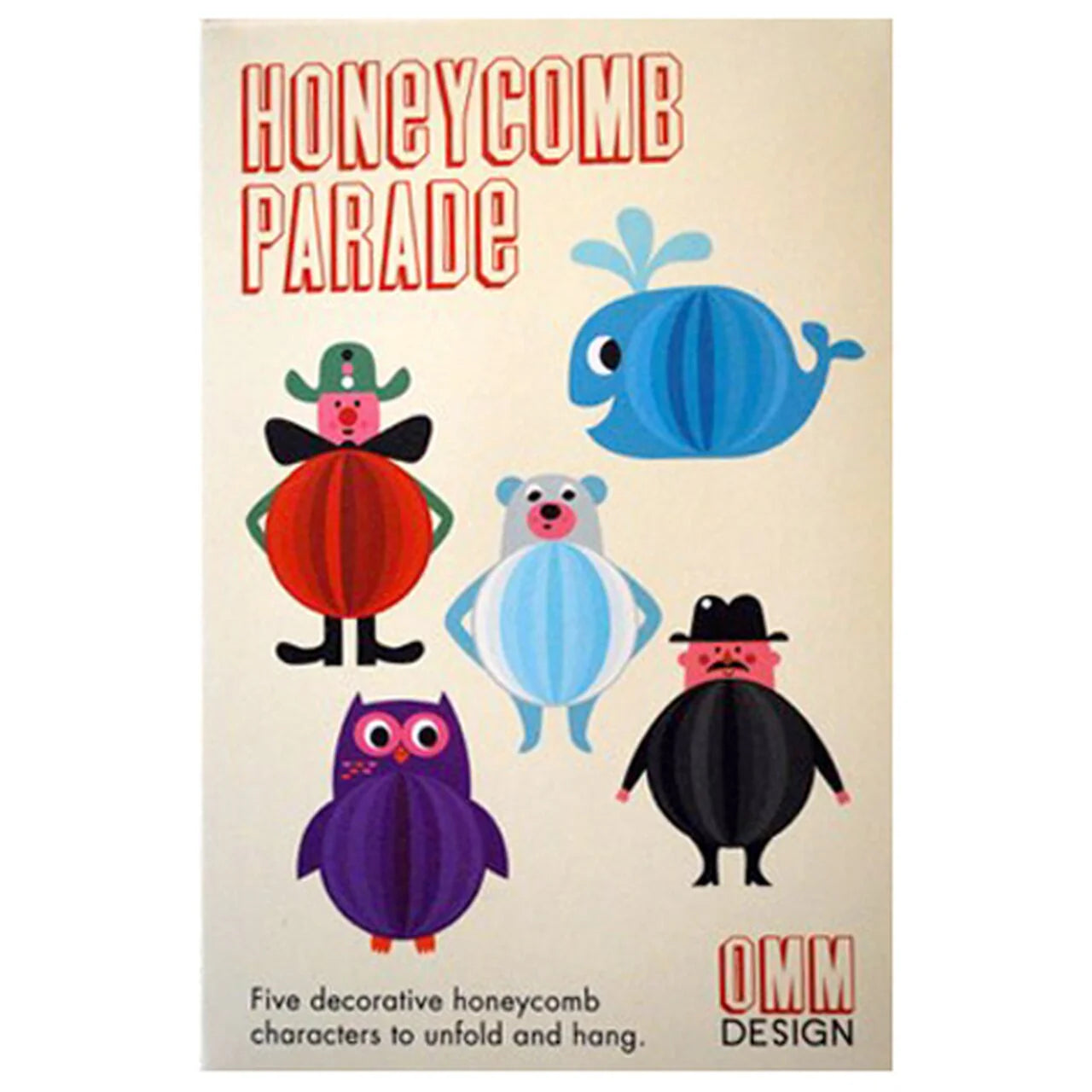 Honeycomb Character Parade by Omm Design-Fun-Little Fish Co.