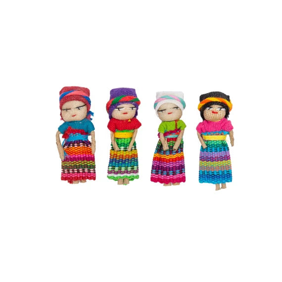 Four Large Worry Dolls in Box-TOYS + FUN-Little Fish Co.