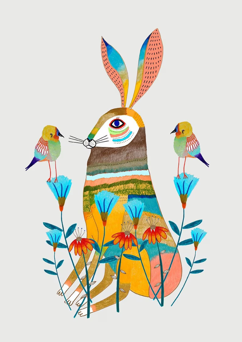 Pretty Hare A3