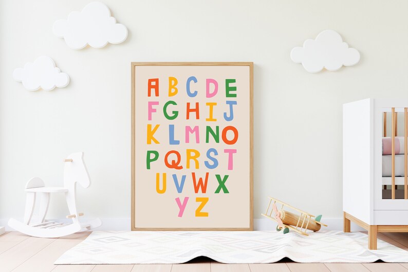Alphabet Print-Art-Little Fish Co.