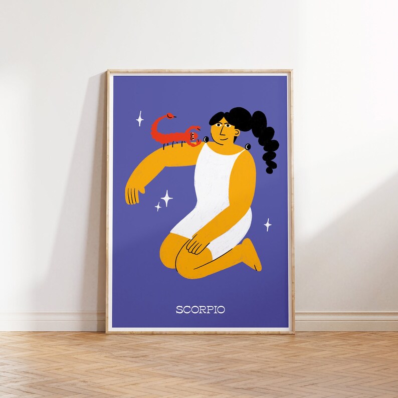 Scorpio A3 Print-Little Fish Co.