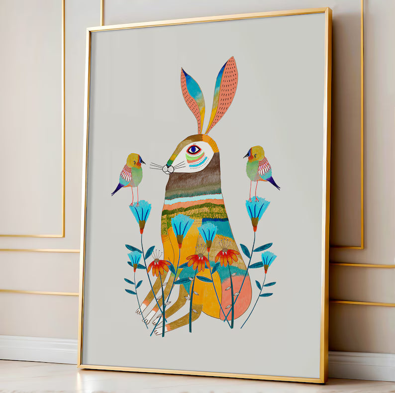 Pretty Hare A3