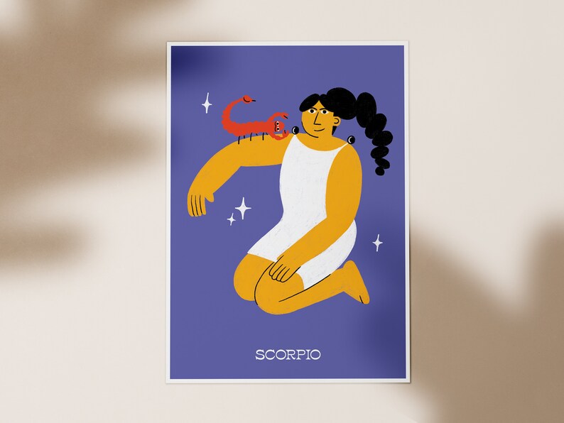 Scorpio A3 Print-Little Fish Co.